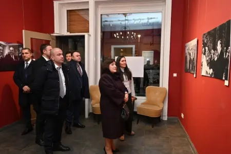 Sahibə Qafarova Almaniyaya rəsmi səfərə getdi - FOTO