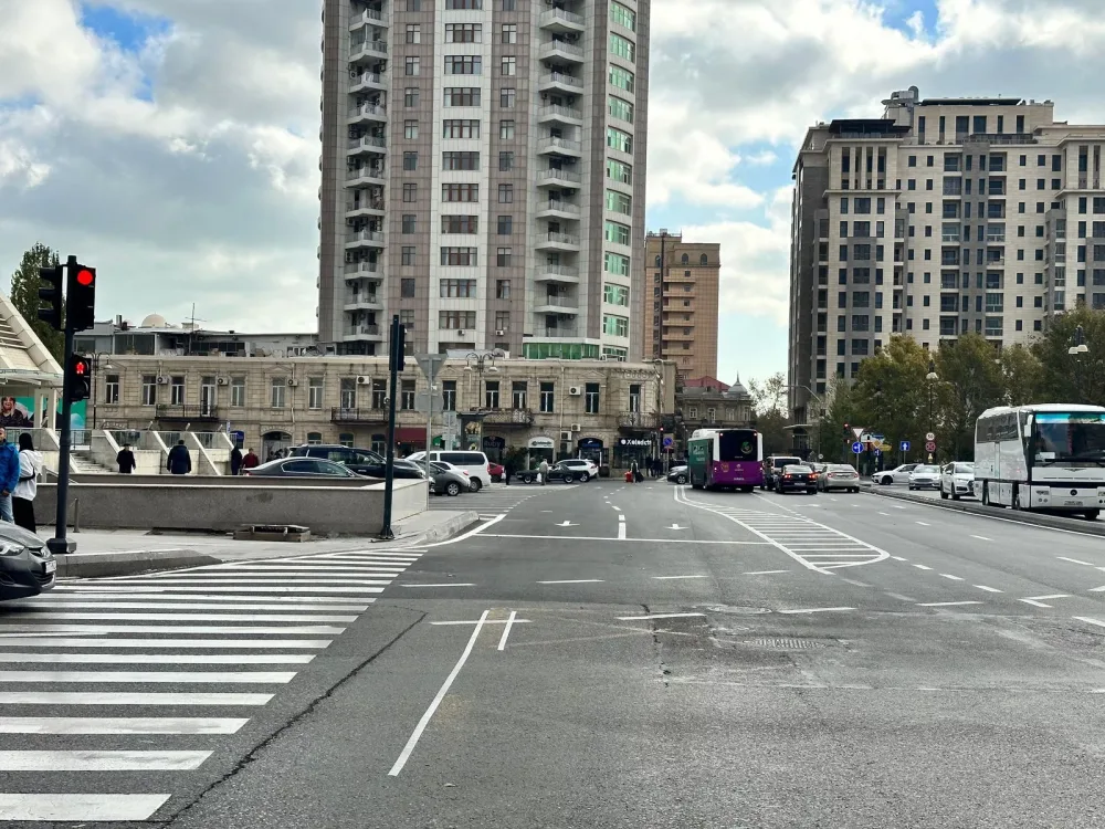 Bu mərkəzi küçələrdə dəyişiklik edildi - Fotolar