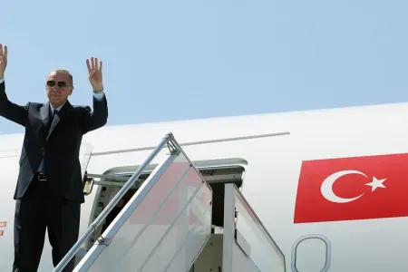 Ərdoğan Qətərə yola düşdü