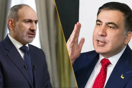 "Qaç Paşinyan, qaç" - Saakaşvili