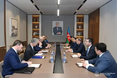 Nazir ABŞ dövlət katibinin köməkçisi ilə görüşüb - FOTO