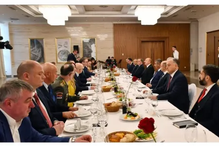 Azərbaycan və Serbiya prezidentlərinin geniş tərkibdə görüşü oldu