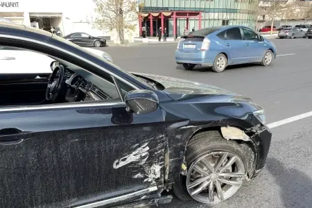 Bakıda HADİSƏ: - Məşhur jurnalist qəzaya düşdü - FOTO