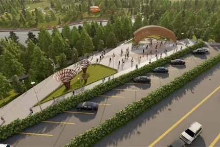 Füzulidə möhtəşəm park salınır - VİDEO