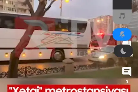 "Xətai" metrostansiyası yaxınlığında köşkdə yanğın