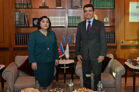 Sahibə Qafarova ICESCO-nun Baş direktoru ilə görüşüb