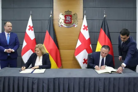 Gürcüstan və Almaniya arasında razılaşma imzalandı