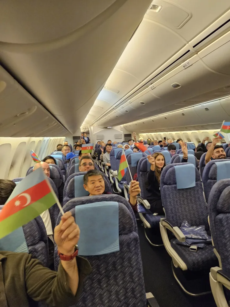 AZAL Pekin istiqamətində uçuşlara başladı - FOTOLAR