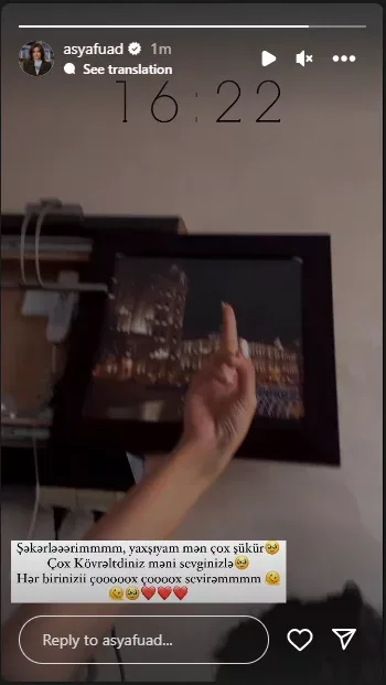 Reanimasiyaya yerləşdirilən bloger Asyadan - İLK PAYLAŞIM - FOTO