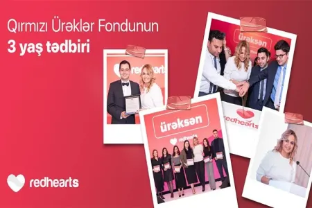 Qırmızı Ürəklər Fondu 3 yaşını qeyd etdi