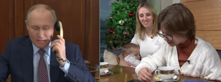 Putin bu qızla danışmaq üçün iclası yarımçıq - KƏSDİ - FOTO