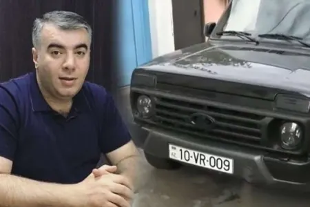 Rəşad Dağlının "Niva"sı satılır - VİDEO