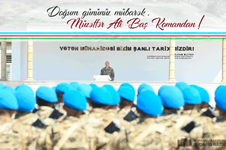 “N” hərbi hissənin yaranması günü qeyd olunub