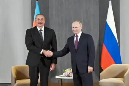Putin Prezident İlham Əliyevi təbrik edib
