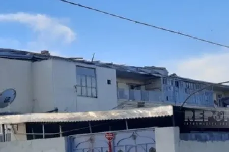 Tərtərdə güclü külək bir sıra fəsadlar törədib