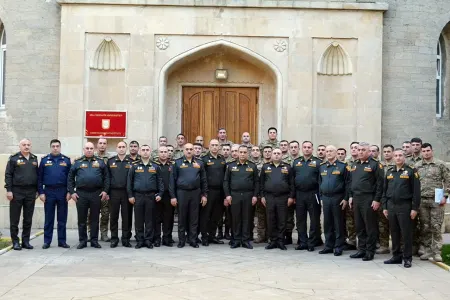 Hərbi İdarəetmə İnstitutunda buraxılış mərasimi keçirildi