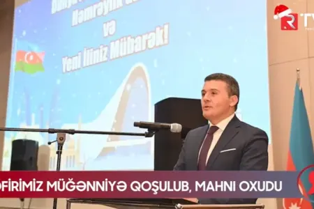 Səfirimiz "Yaşa Azərbaycan" mahnısını oxudu - VİDEO