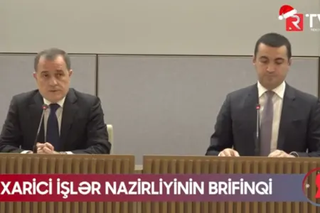 Xarici İşlər Nazirliyinin brifinqi - VİDEO