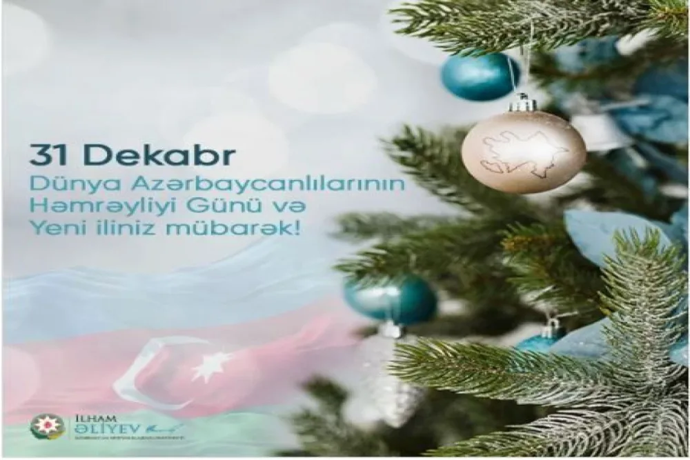 Prezident İlham Əliyev Dünya Azərbaycanlılarının Həmrəyliyi Günü münasibəti ilə paylaşım edib