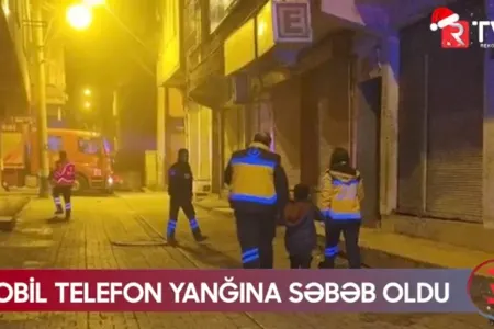 Mobil telefon faciəyə SƏBƏB OLDU - Ana və 4 uşağı...
