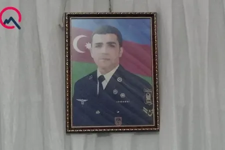 Şəhid Həsənlə vida mərasimi keçirilir - FOTOLAR