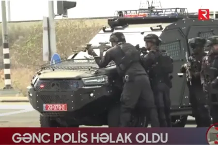 Gənc polis həlak oldu - VİDEO