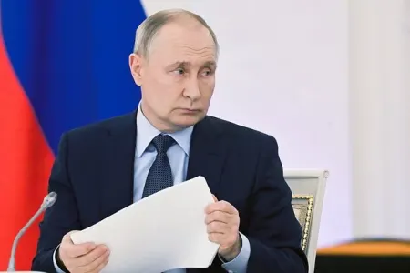 Putin ilk dəfə Çukotkaya getdi