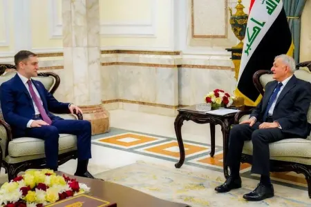 Azərbaycan səfiri İraq Prezidenti ilə görüşdü