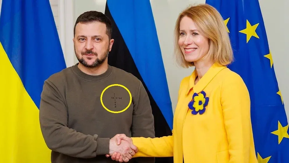 Zelenskini Putinə "gizli mesaj"ı - FOTO