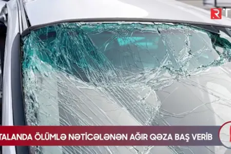 Naftalanda AĞIR QƏZA: - ÖLƏN VAR - VİDEO