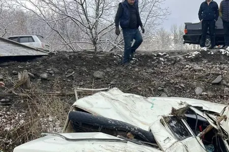 Zaqatalada avtomobil ağaca çırpılıb, xəsarət alan var