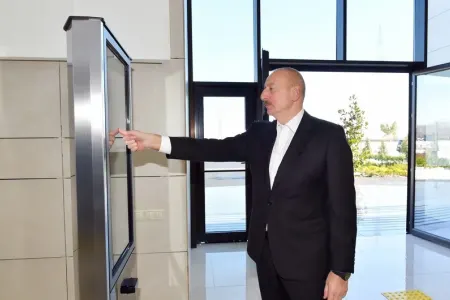 Prezident Lənkəranda "Asan Xidmət"in açılışını etdi - VİDEO
