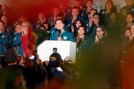 Tayvanda seçki qutusundan "müharibə" çıxdı