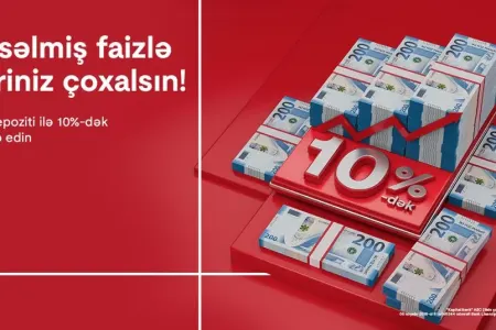 Kapital Bank depozit faizlərini 10%-ə qaldırdı