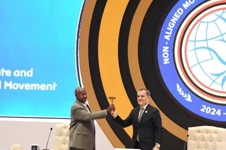 Azərbaycan Qoşulmama Hərəkatına sədrliyi Uqandaya təhvil verib - FOTO