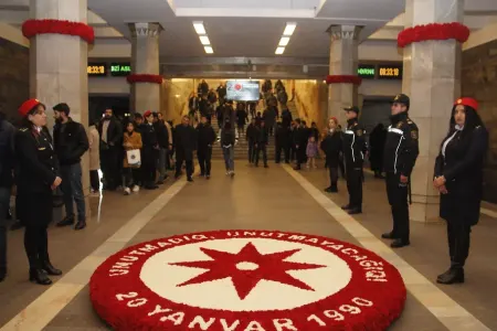 "20 Yanvar" stansiyası - O günlərin acı xatirəsi