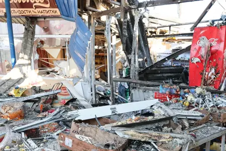 Bazar atəşə TUTULDU: - 25 NƏFƏR ÖLDÜ