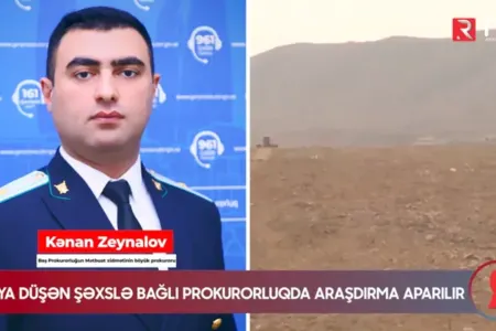 Minaya düşən şəxslə bağlı prokurorluqda araşdırma aparılır - VİDEO