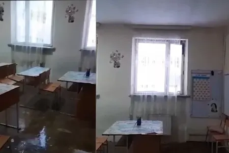 10 nömrəli məktəb acınacaqlı vəziyyətdə - VİDEO
