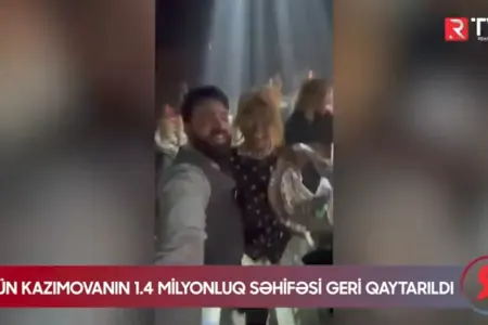 Aygün Kazımovanın 1.4 milyonluq səhifəsi geri QAYTARILDI - VİDEO