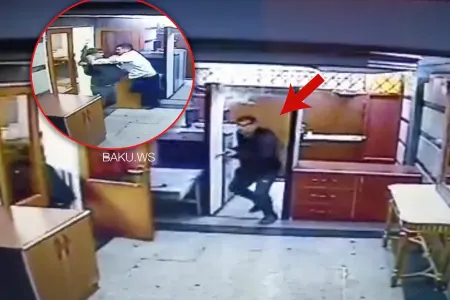 Səfirliyimizdə terror törədən şəxsin məhkəməsi keçirildi - Foto