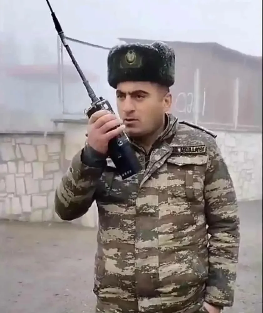 Qətlə yetirilən hərbçimizin - FOTOSU