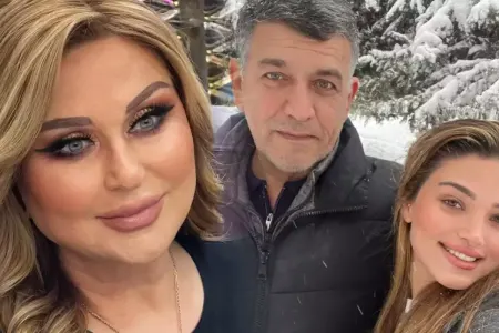 Mələkxanımın qızı atası ilə fotolarını paylaşdı