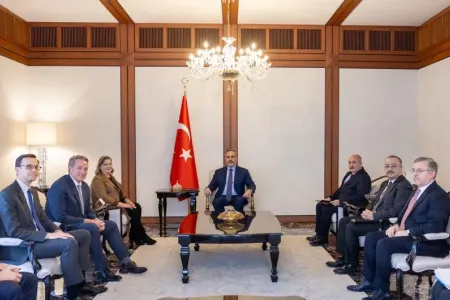 Hakan Fidan ABŞ Dövlət katibinin müavinini qəbul edib