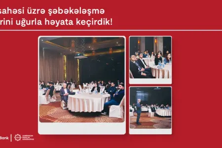 “Risk sahəsi üzrə şəbəkələşmə” tədbiri həyata keçirildi