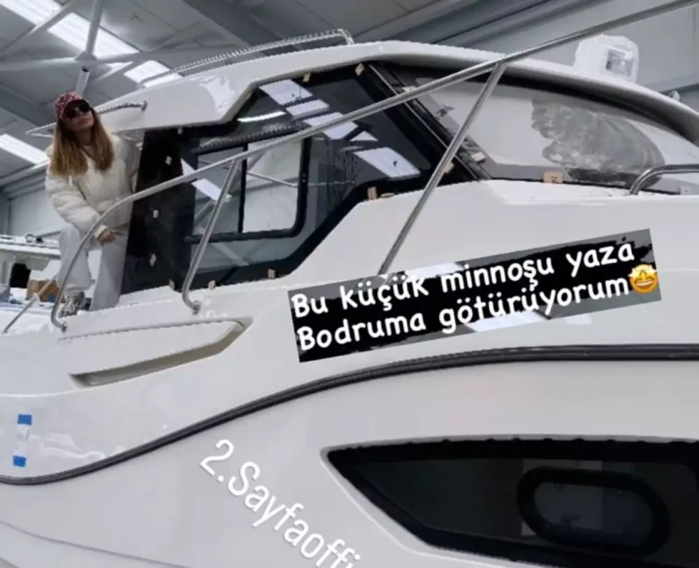 Ceylan gəmi aldı - FOTO