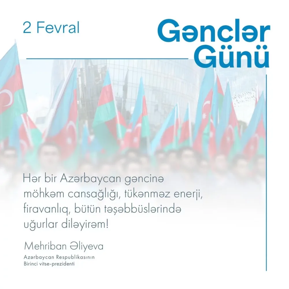 Mehriban Əliyeva paylaşım edib - FOTO/VİDEO