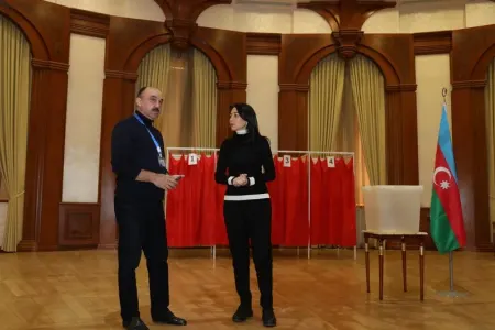 Ombudsman Xankəndi, Şuşa və Laçındakı seçki məntəqələrində - FOTO