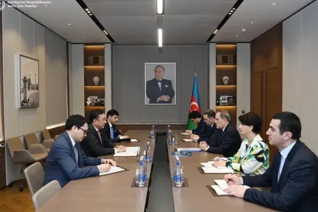Ceyhun Bayramov TDT-nin Baş katibi ilə görüşdü