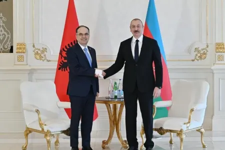 Albaniya lideri Prezident İlham Əliyevlə danışdı